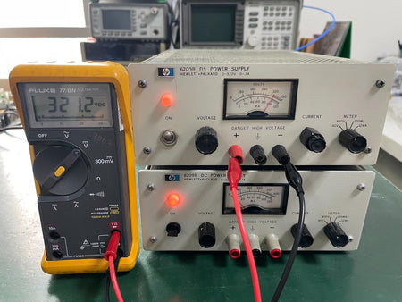 HP Agilent 6209B DC Power Supply 0-320V , 0-.1A _ 1721A04164_240<wbr/>3A06996