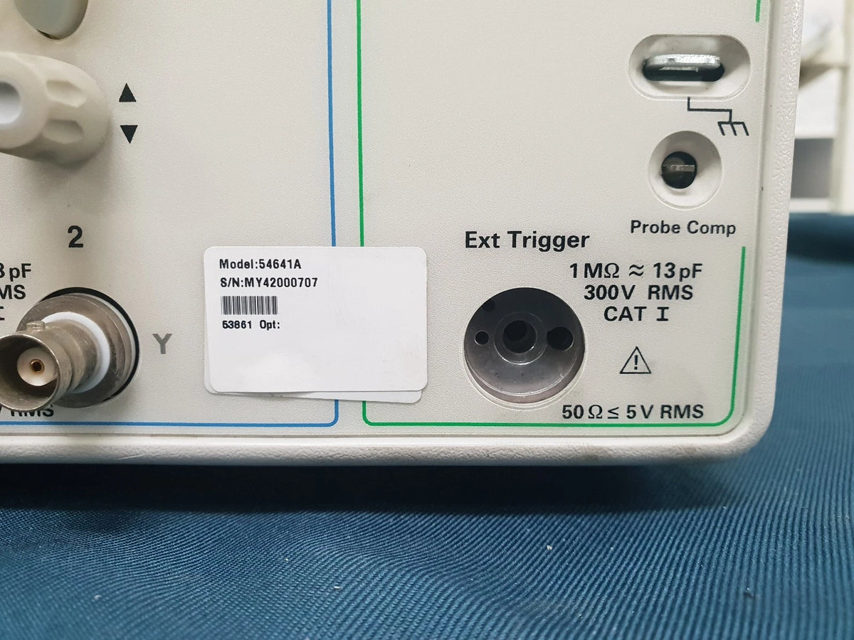 HP/Agilent 54641A 2-Channel 350 MHz Oscilloscope