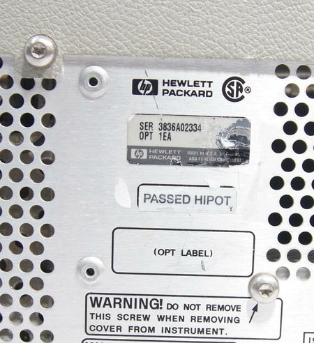 HP Agilent 8648B 9 kHz-2000 MHz Synthesized Signal Generator OPT 1EA