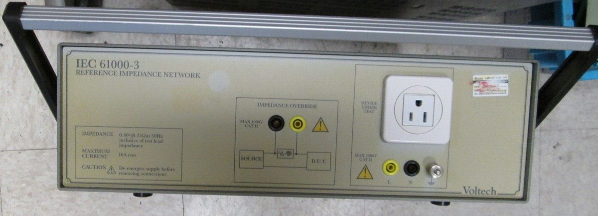 IEC 61000-3 Impedance Reference Network