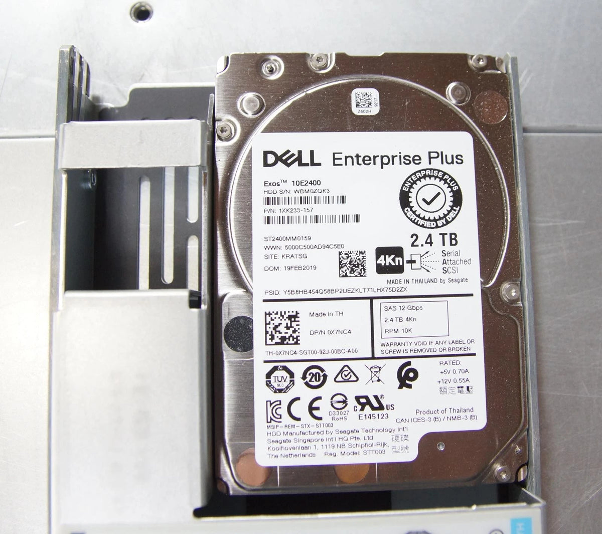 Dell EMC SCv3000 Storage Array with 10x 2.4TB 10K SAS HDDs, Type F Controllers