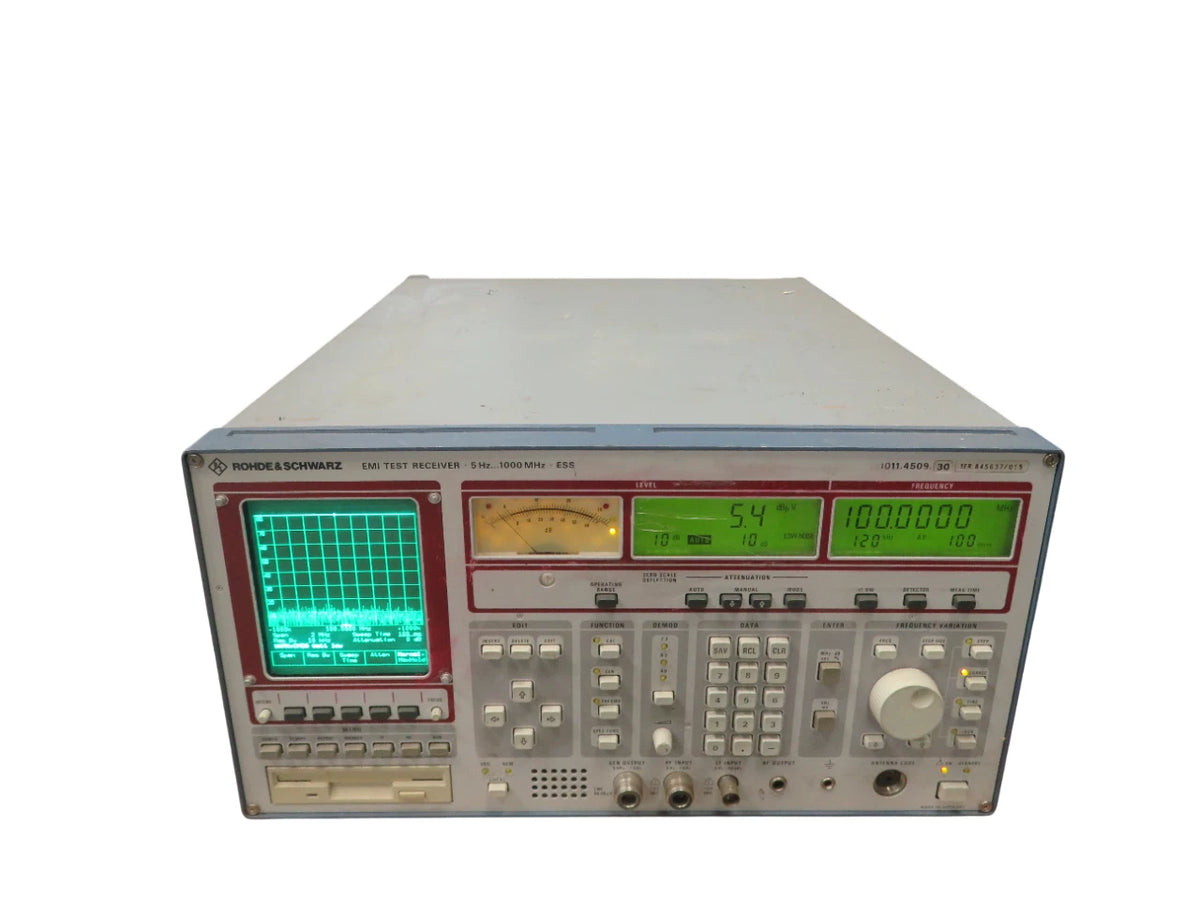Rohde & Schwarz EMI TEST RECEIVER ESS 1011.4509.30 5Hz-1000Mhz