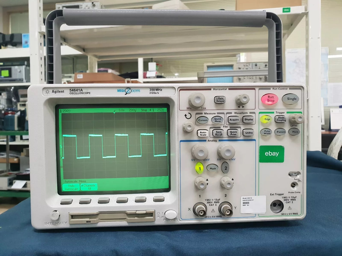 HP/Agilent 54641A 2-Channel 350 MHz Oscilloscope