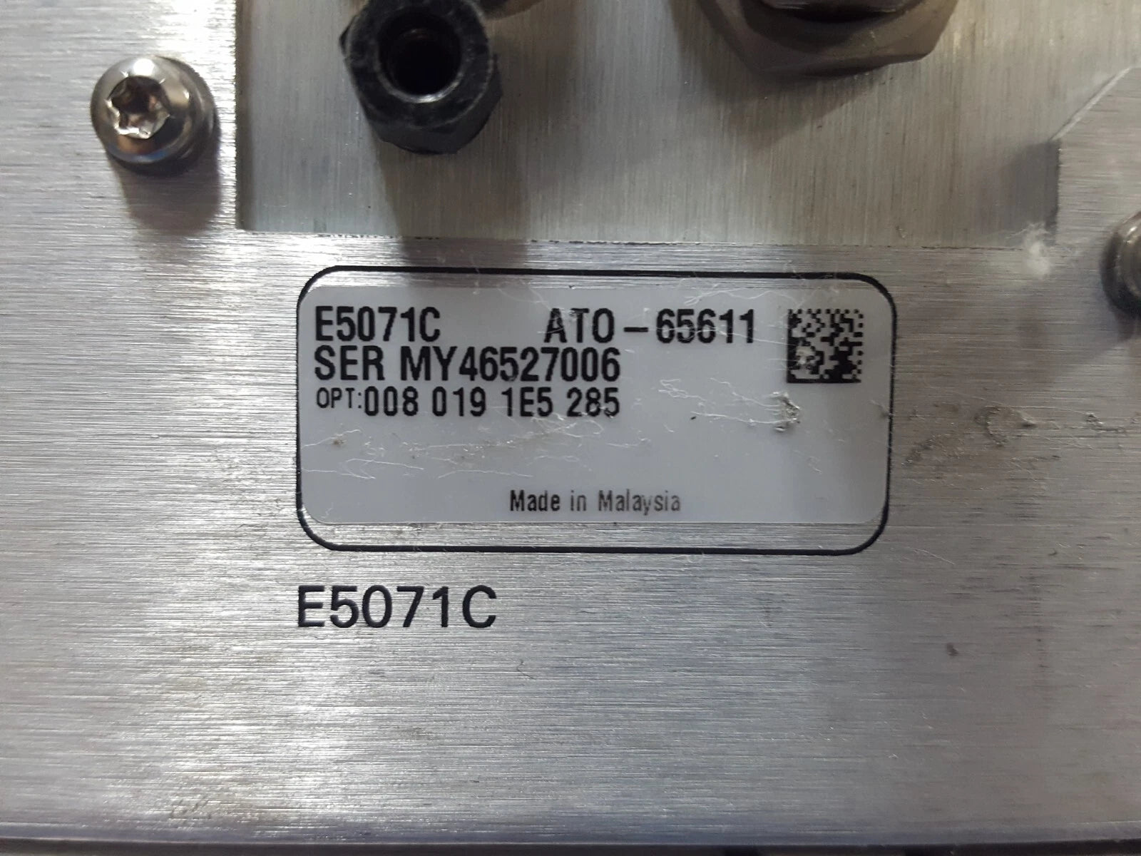 Keysight E5071C Network Analyzer 100kHz-8.5GHz Opt. 285 1E5 008 019 (7006)