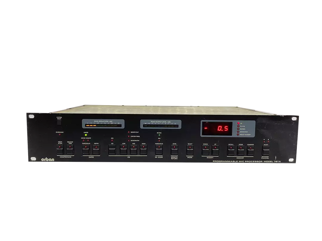 Orban 787A/E Programmable Mic Processor