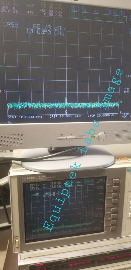 Scalar Network Analyzer Amplitude vs Freq plots to 50 GHz