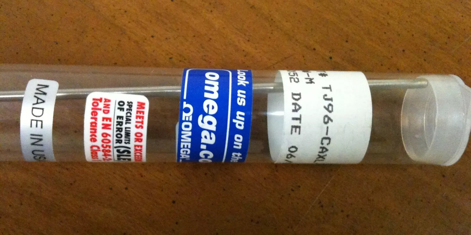 Omega TJ96-CAXL-18G-12-SMPW-M Thermocouple Transition Joint Probe