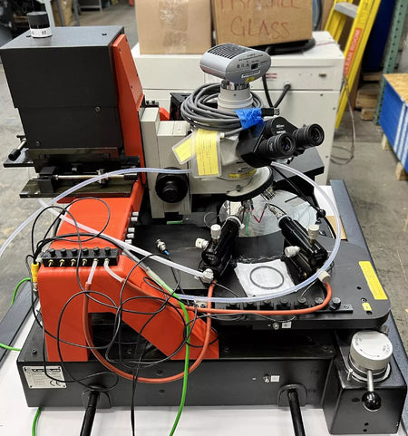 Karl Suss PM8 8-Inch Manual Probe Station with Vibraplane Vibration ISO Workstation