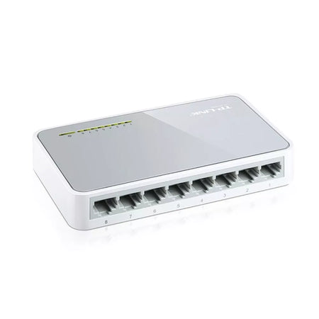 TP-LINK TL-SF1008D 8-Port 10/100 Mbps Desktop Fast Ethernet Wired Network Switch