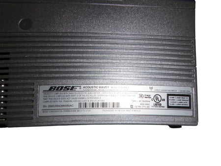 Bose Acoustic Wave Music System II CD-3000 AM/FM CD Player - Free Shipping