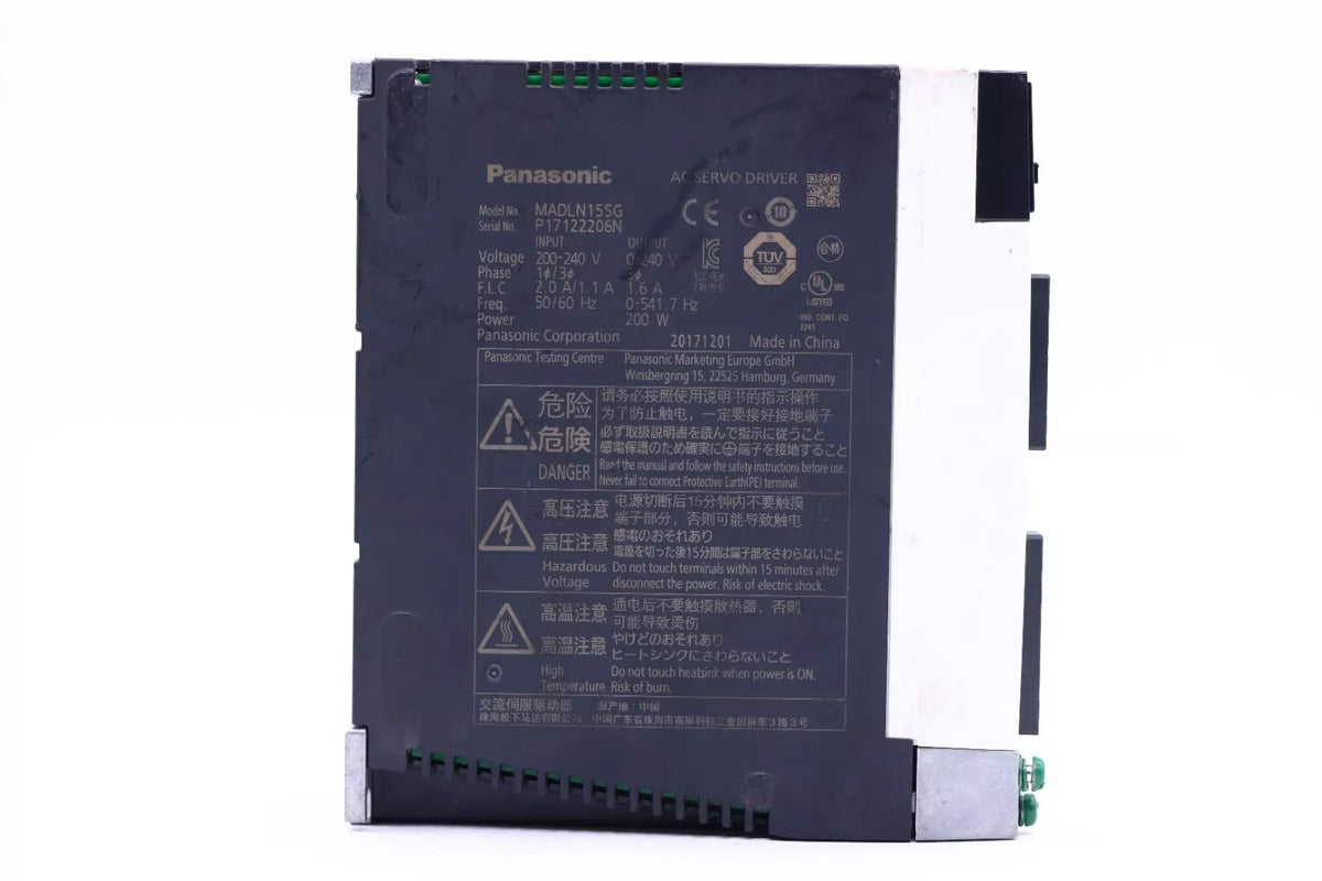 Panasonic MADLN15SG MINAS A6S Servo Drive 1.5kW AC Motor Controller