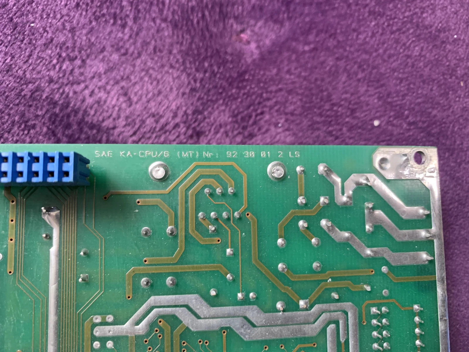 SAE KA-CPU/6 NR:9230012LS CPU for Industrial Use