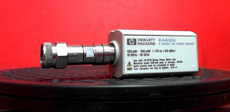 HP - Agilent - Keysight E4412A Power sensor, 10 MHz to 18 GHz US37183770