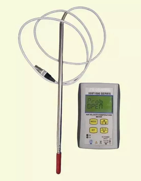 OMEGA HHF1000R Series Air Velocity/Temperature Meter