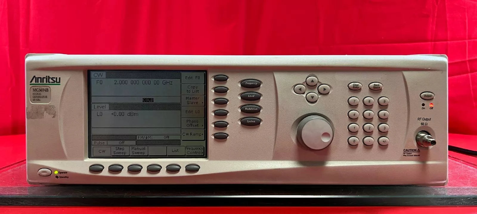 Anritsu MG3694B Signal Generator 2 GHz to 40 GHz