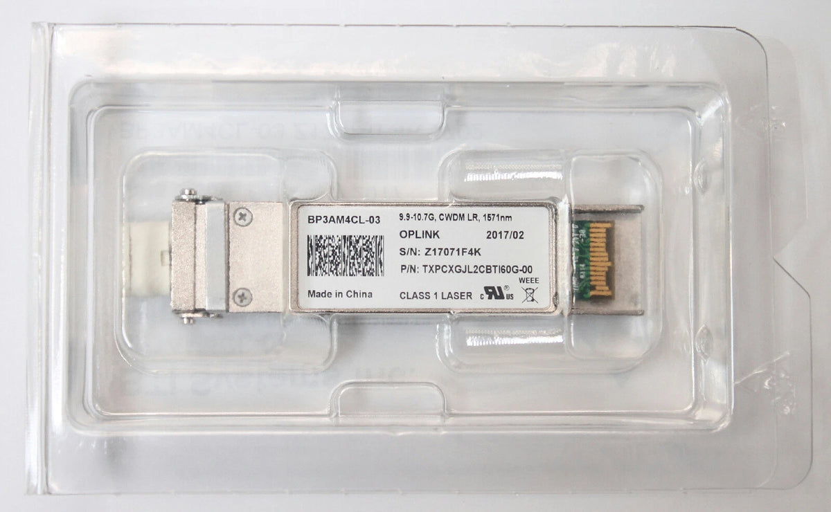 BTI BP3AM4CL-03 XFP Transceiver 9.9-10.7G CWDM LR, Ch#3, 1571nm TXPCXGJL2CBTI60G