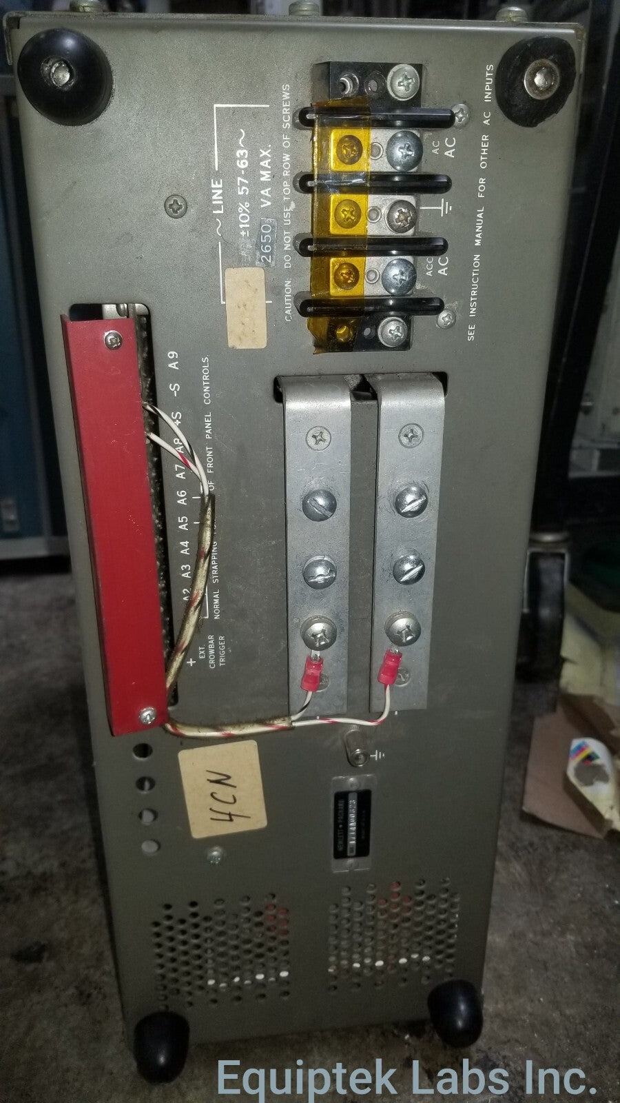 HP 6261B 20 V 50 Amp DC Power Supply