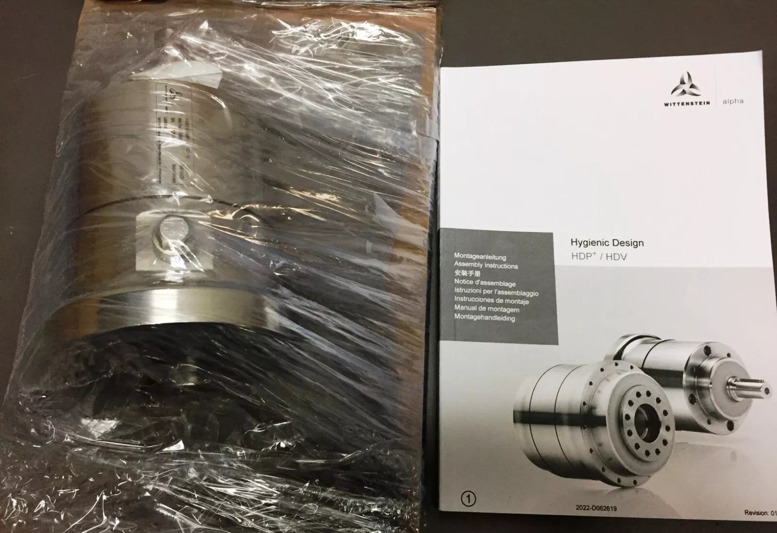 Beckhoff AG2800-HDV015S-MF1-7-1C1-1S SS Planetary Gearbox for AM883X Motors