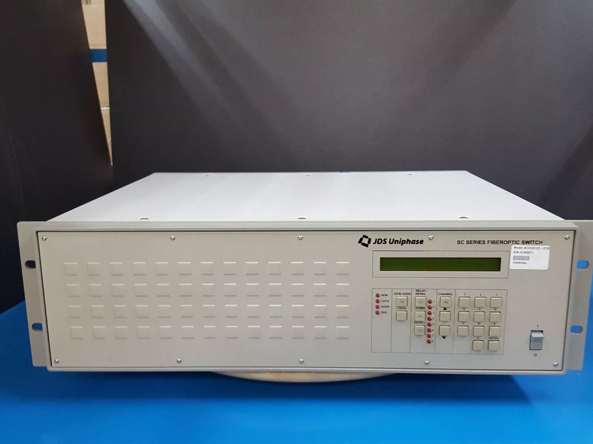 JDSU SC3E20122+27XF000SU SC Series Fiberoptic Switch (0011)