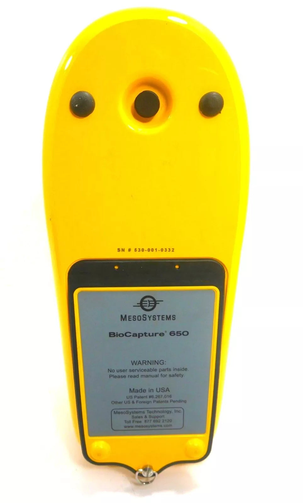 MESOSYSTEMS BIOCAPTURE 650 Portable Air Purifier with HEPA Filter