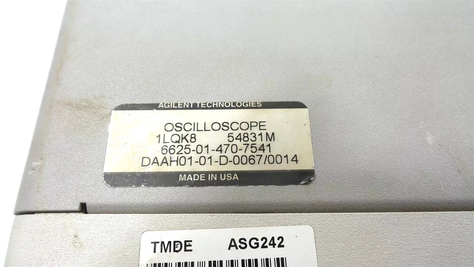 Agilent 54831M Infiniium Oscilloscope 600MHz 4GS/a 4-Channel