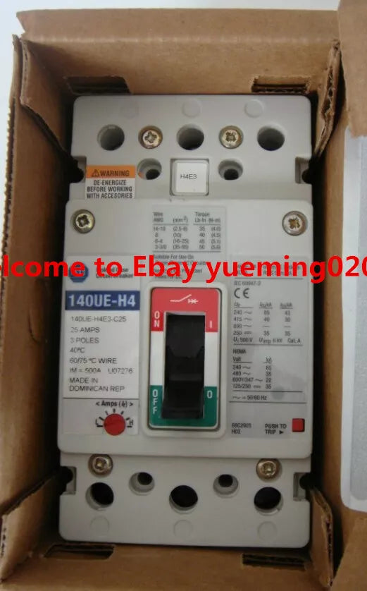 140UE-H4E3-C25 circuit breaker