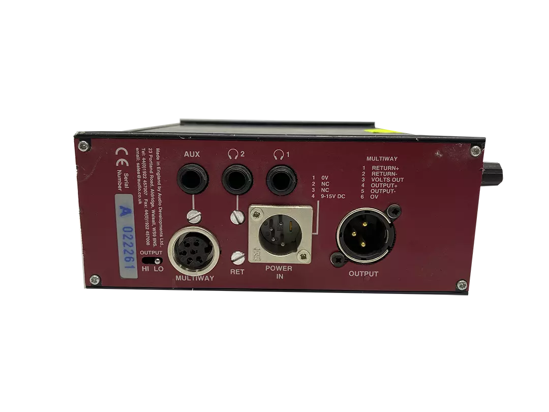 Audio Developments AD161 3 Input Mono ENG Mixer Tested