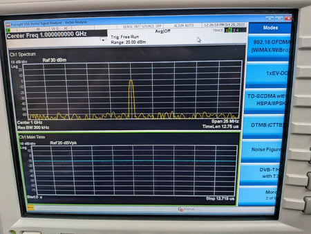 🔥Agilent Keysight N9010a (N9020a) 26.5Ghz EXA Signal Spectrum Analyzer ~ Cald!