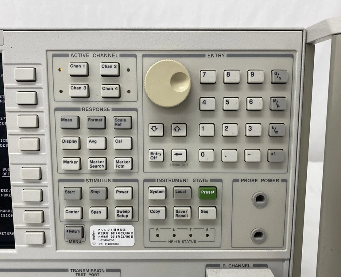 Agilent 8753ET/004/006 300KHz-6GHz Network Analyzer