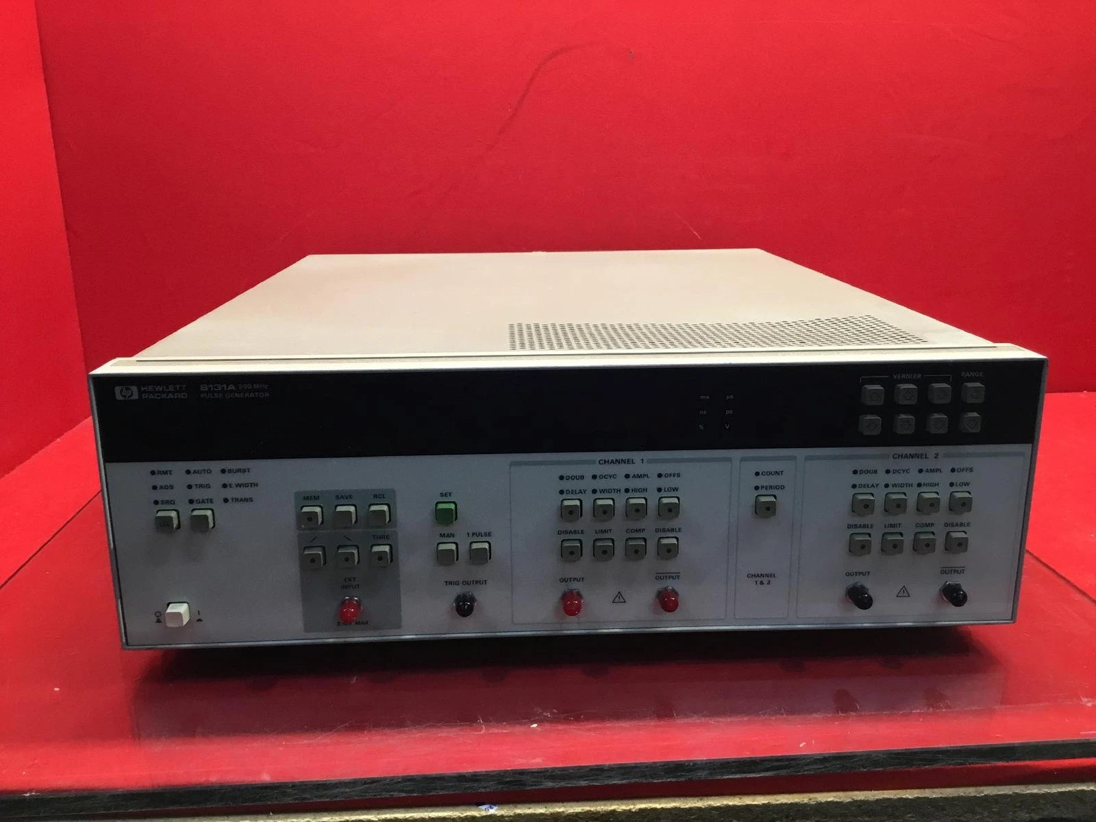 HP/Agilent/Keysight 8131A Opt 020 High-Speed Pulse Generator 500 MHz