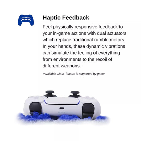 Sony DualSense Wireless Controller White for PlayStation 5