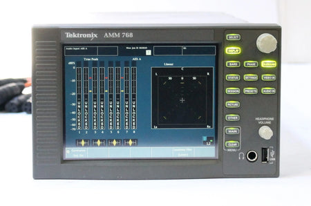 Tektronix AMM 768 Audio Multichannel Monitor w/ Options DS & AD