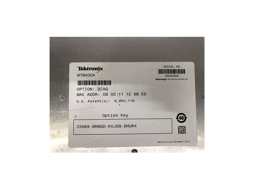 Tektronix Digital TV Monitor MTM400A