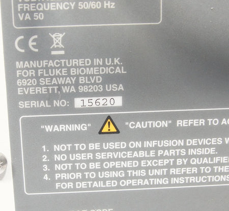 Fluke Biomedical / Bio Tek IDA 4 Plus Infusion Device Analyzer w/ 2 Channels