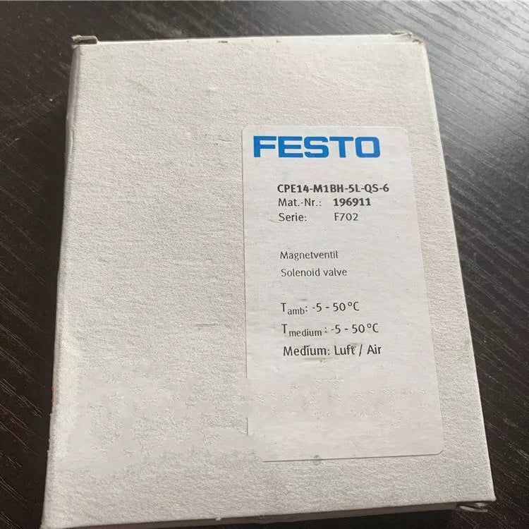 Festo CPE14-M1BH-5L-QS-6 196911 Pneumatic Solenoid Valve