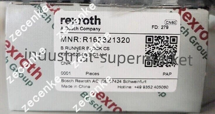 New Rexroth Ball Slider R162321320 Ball Bearing with UPS Shipping