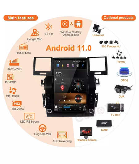 Android Tesla Car Radio Stereo for Land Rover Range Rover Sport 2005-2009