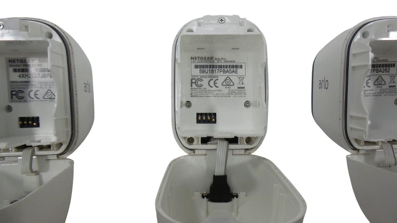 Lot of 4 Arlo Pro VMC4030 In/Outdoor Security Camera w/Batteries - Free Shipping