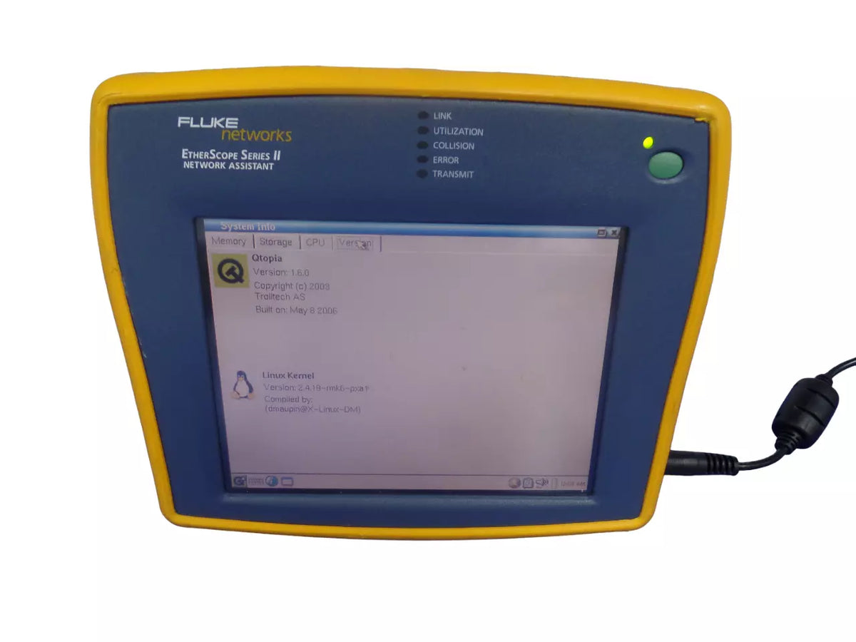 Fluke Networks EtherScope Series II Network Tester
