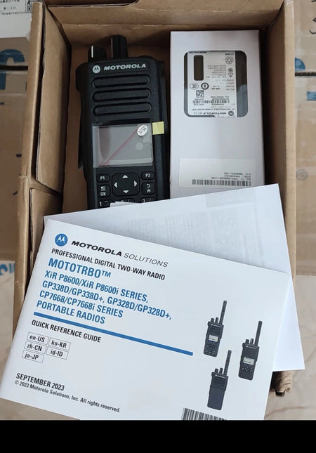 MOTOROLA  xir p8668i