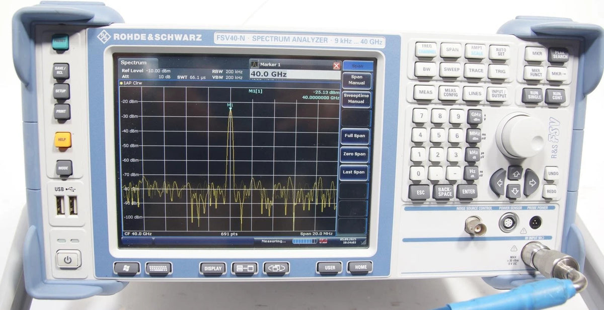 Rohde & Schwarz FSV40-N 9 kHz to 40 GHz Spectrum Analyzer OPT B4