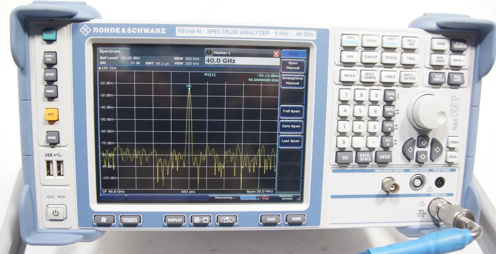 Rohde & Schwarz FSV40-N 9 kHz to 40 GHz Spectrum Analyzer OPT B4