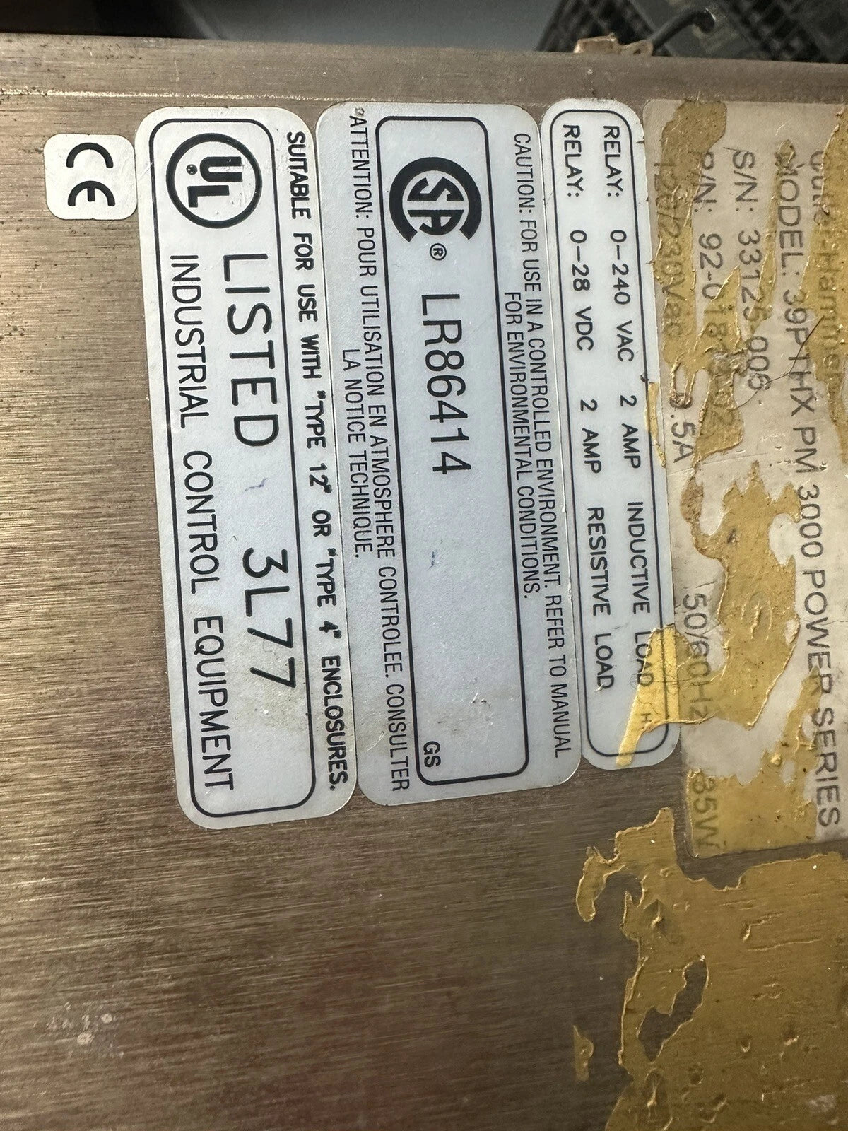 Cutler-Hammer PanelMate 39PTHX PM 3000 Tested and Functional