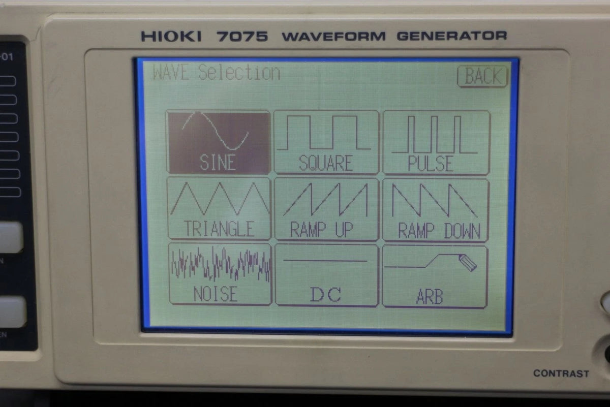 Hioki 7075-01 10MHz 2ch Waveform Generator