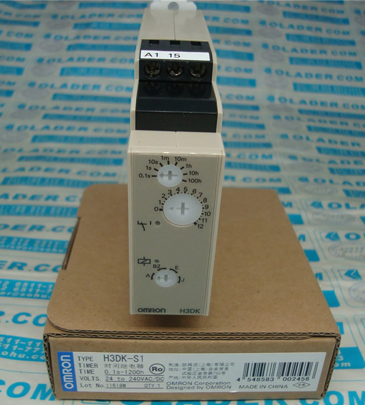 OMRON H3DK-S1 Multifunction Timer Relay - New Original 1PC in Box