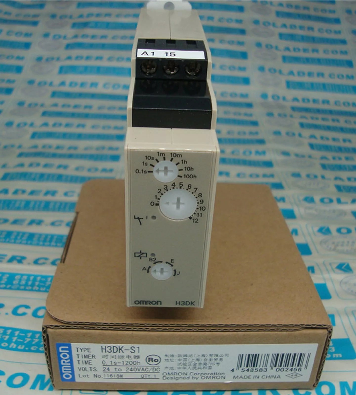 OMRON H3DK-S1 Multifunction Timer Relay - New Original 1PC in Box