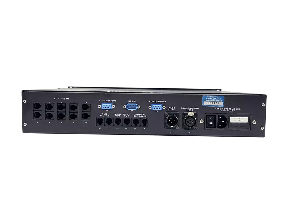 Telos DIM Direct Interface Module for Streamlined Connectivity