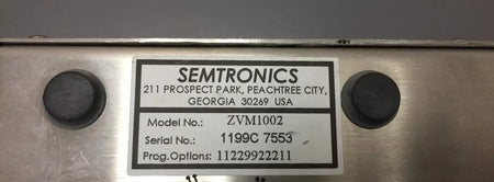 Semtronics ZVM1002 Zero Volt Monitors with Power Adaptor