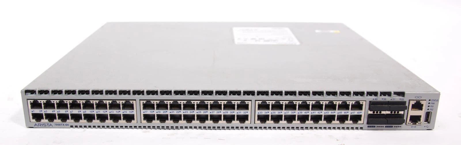 Arista Networks DCS-7050TX-64-F 7050TX Series 10/40G Data Center Switch