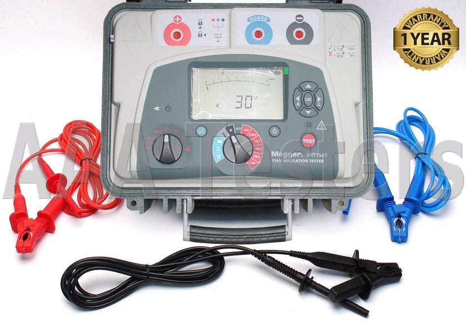 Megger MIT1525 15 kV High Voltage Insulation Resistance Tester MIT 1525